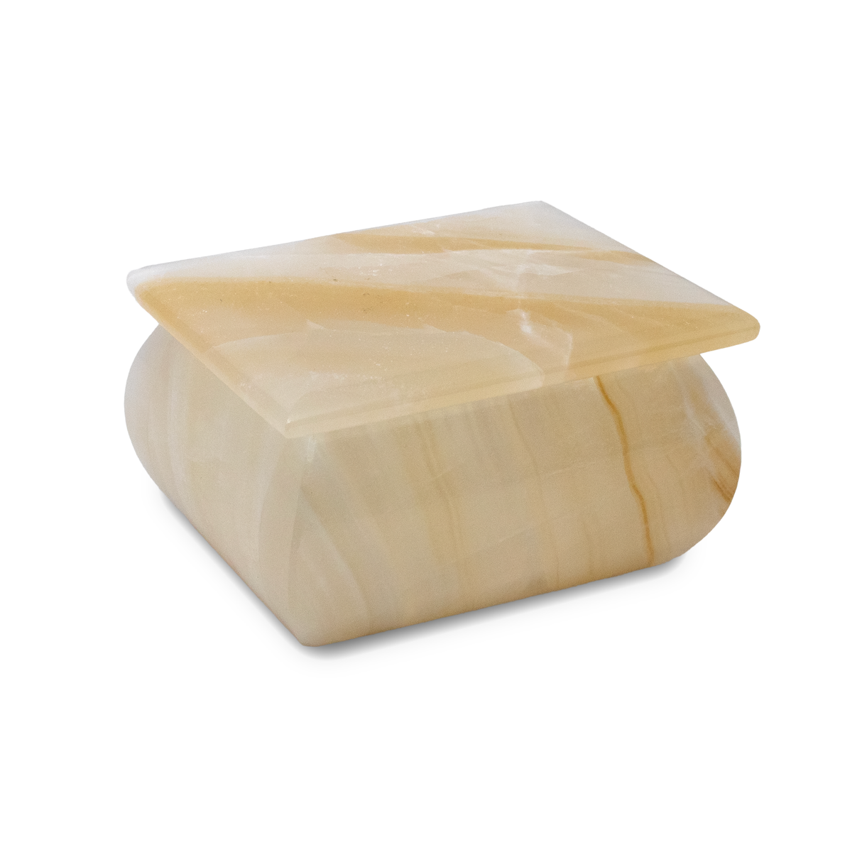 View of Pearlescent Onyx Jewelry Box - Rectangle