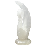 View of Ice Onyx Swan Carving