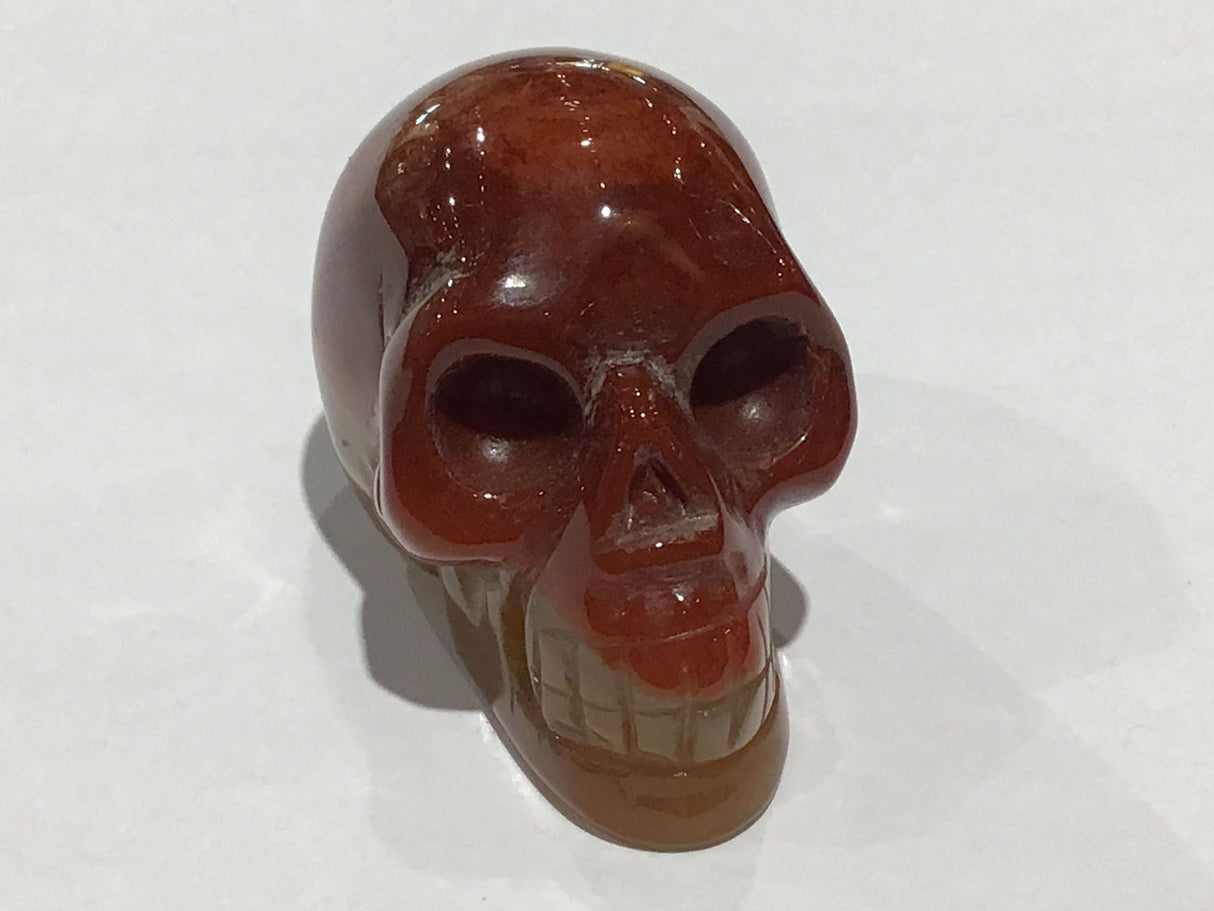 Carnelian Skull Mini