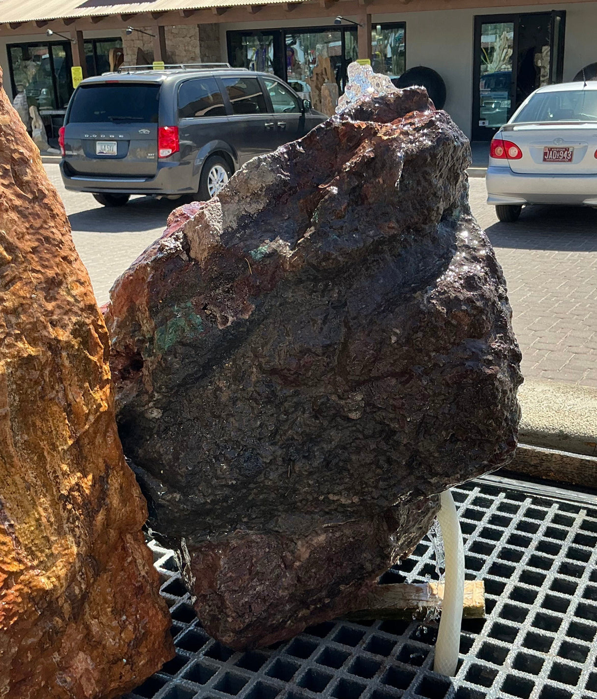 Moonlight Mine Copper Boulder Fountain