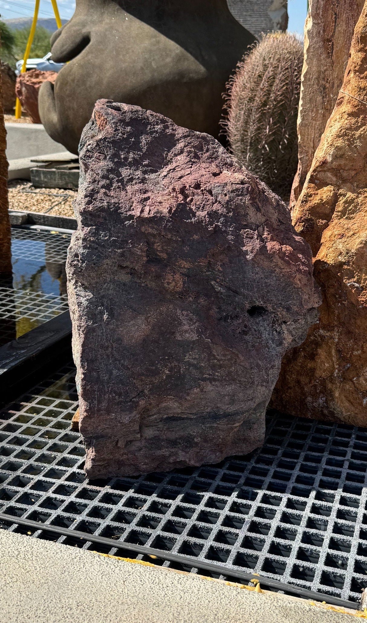 Moonlight Mine Copper Boulder Fountain