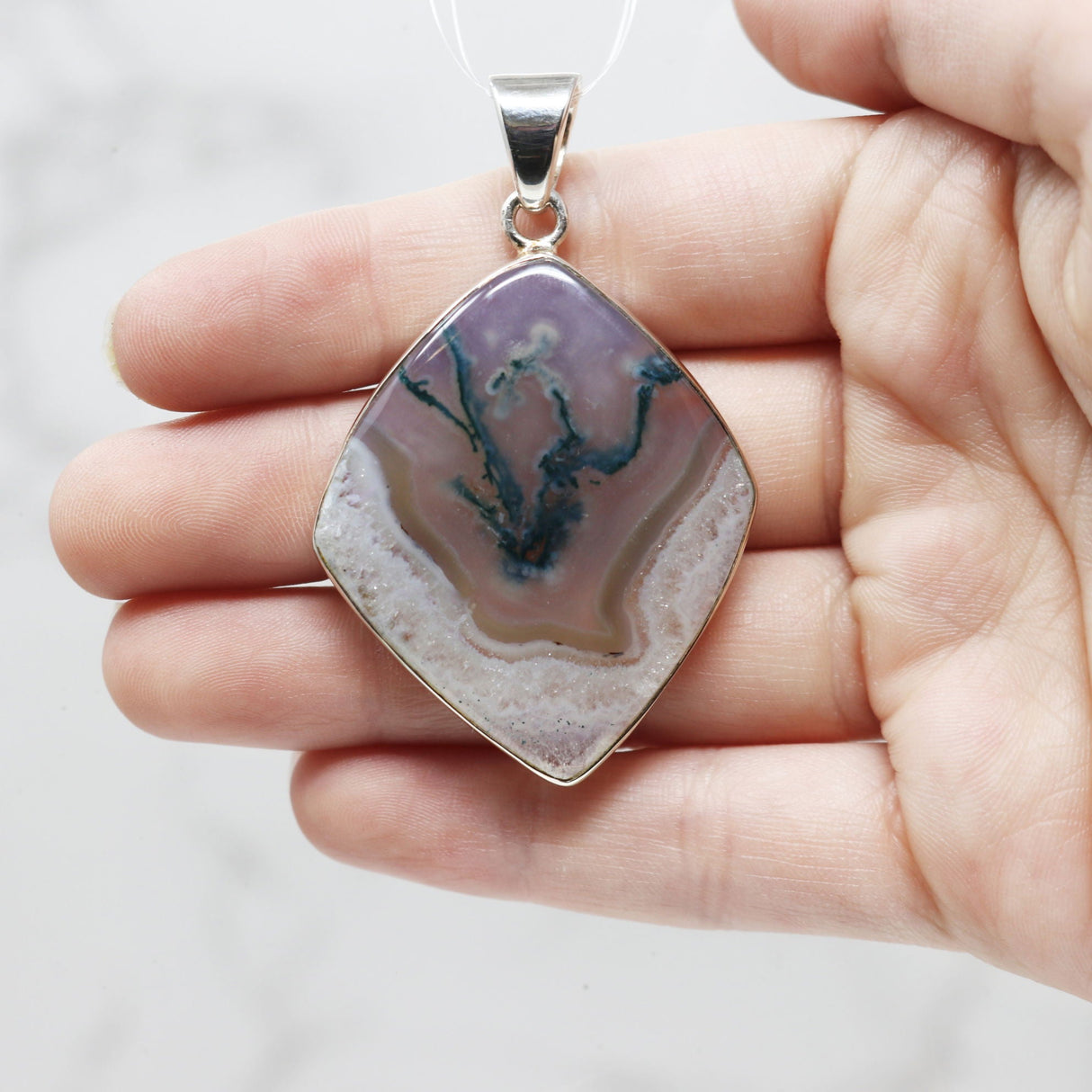 Moss Agate Pendant