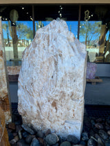 Fossil Onyx Fountain - 2 Cut Sides With Tapered Top
