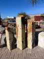 View of Green Talan Chiseled Pillar Trio