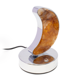 Golden Healer Moon Luminary - 2 Slices set in Light Box
