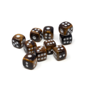 Carved Stone Dice Set 10pcs