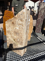 Granola Amber Onyx Fountain ***NO Basin - 3 Cut Sides