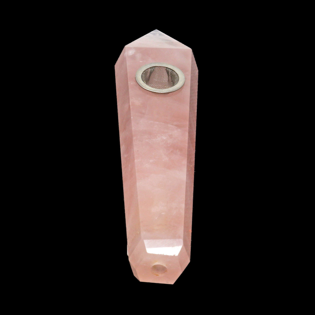 Rose Quartz Pipe