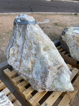 View of Amber Onyx RUSTIC ROCK ***NO Basin