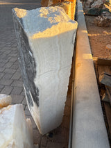 Cosmic Zebra Onyx Fountain - Angular Top With 2 Holes