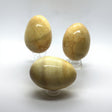 View of Dyed Yellow Onyx Egg - Large