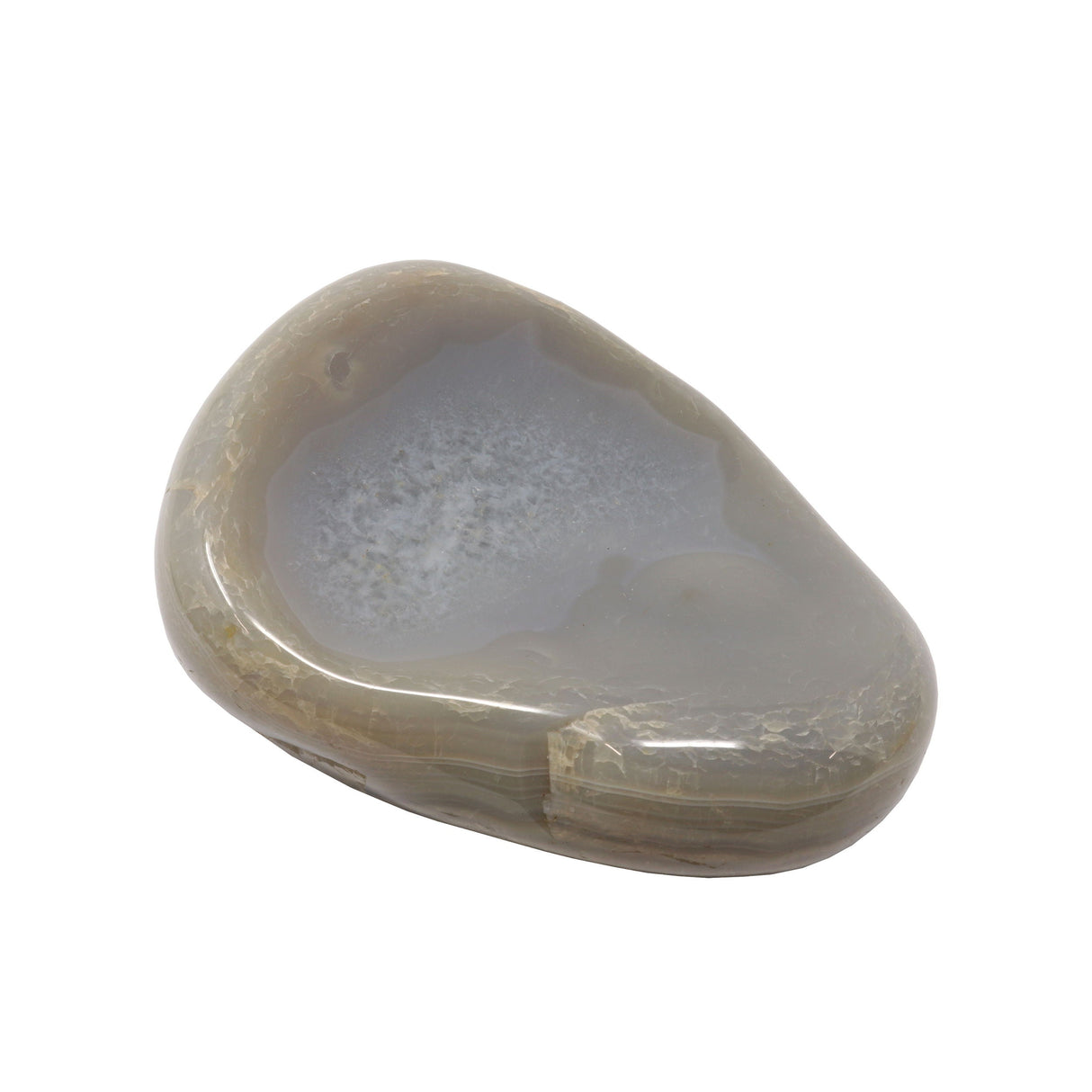 Agate Palm Stone with Brecciated Texture