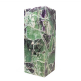 View of Fluorite Square Luminary with Open Top