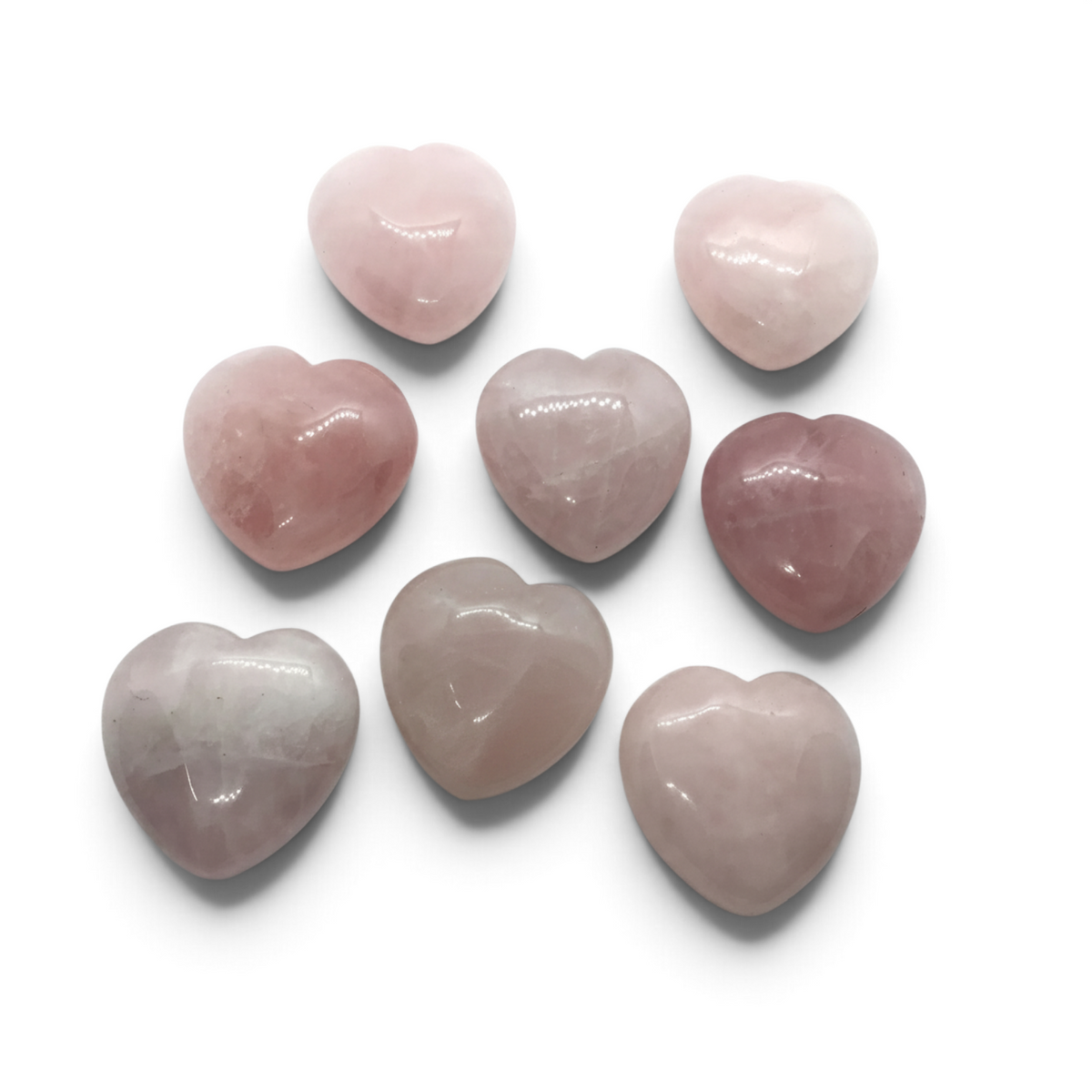 Rose Quartz Puffy Heart (Singles)