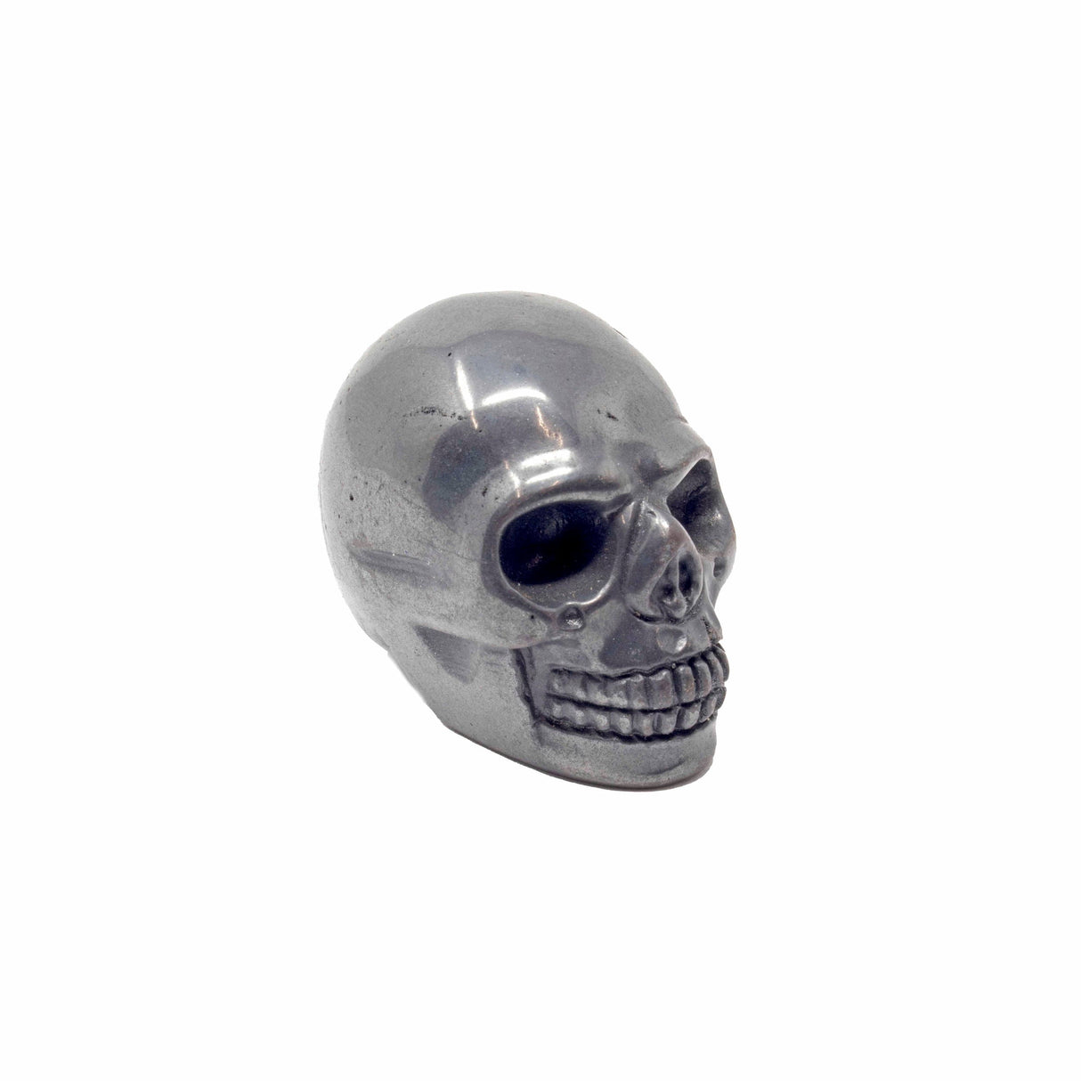 Hematite Skull Carving