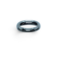 Rare Earth Gallery 4mm tungsten ring with a polished domed surface and a sleek metallic finish.