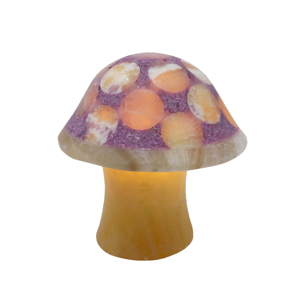 Shroominary Luminary - Mini Purple Mushroom Lamp
