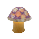 Shroominary Luminary - Mini Purple Mushroom Lamp