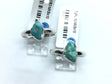 View of Turquoise Nugget Ring - Polished Freeform Bezel Set in Simple 925 Sterling Silver sz10