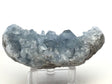 View of Celestine Crystal Specimen from Madagascar with Lucite Stand