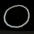 View of Opalite Beaded Bracelet 4mm Rounds