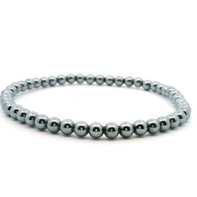 View of Terahertz Beaded Bracelet 4mm Rounds