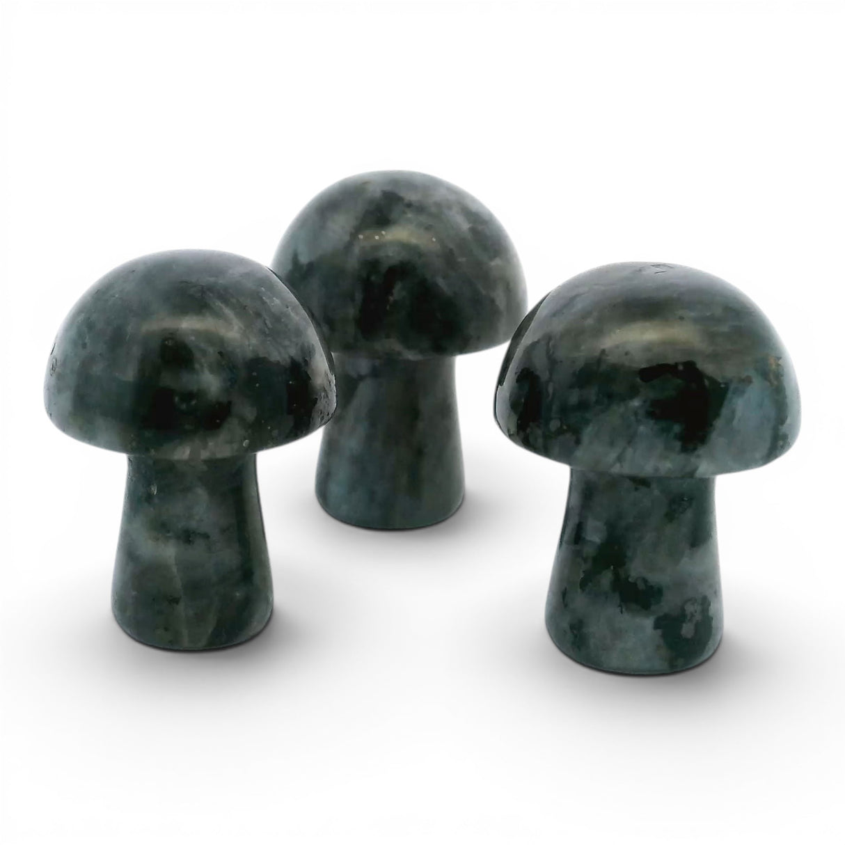 View of Larvikite Mini Mushroom Carving