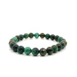 View of Chrysocolla Beaded Bracelet - 7mm Rounds
