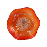 Wall Plate Small - Deep Orange Hard Candy