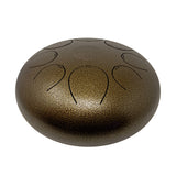 30cm Pentatonic Steel Singing Drum - Metal Brown