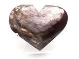 A+ Lepidolite Heart on Lucite Stand