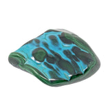 Chrysocolla Malachite Freeform Polished on Lucite Stand