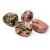 Rhodonite Tumbled Stone - Med. (Singles)