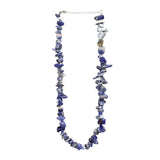 Sodalite Chunky Chip Necklace Choker