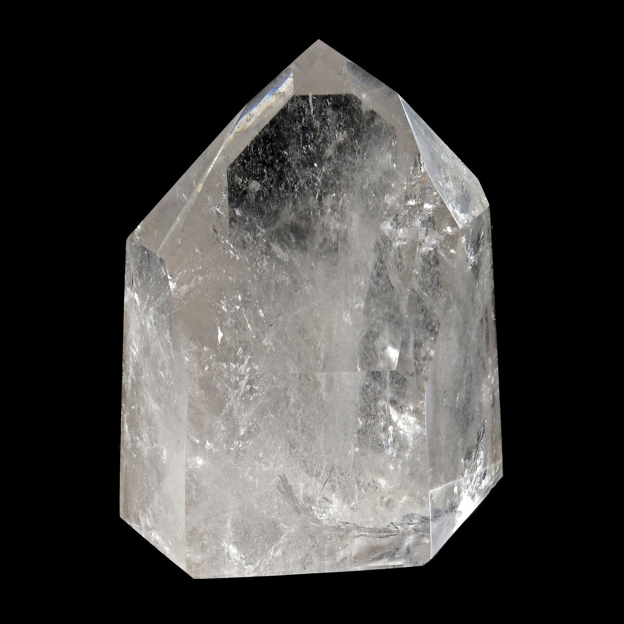 Quartz Point -Cut Base & Resurfaced