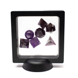 Amethyst Geometric Set 7 Pieces - Sacred Geometry