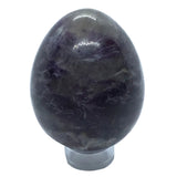 Lepidolite Egg on Lucite Stand