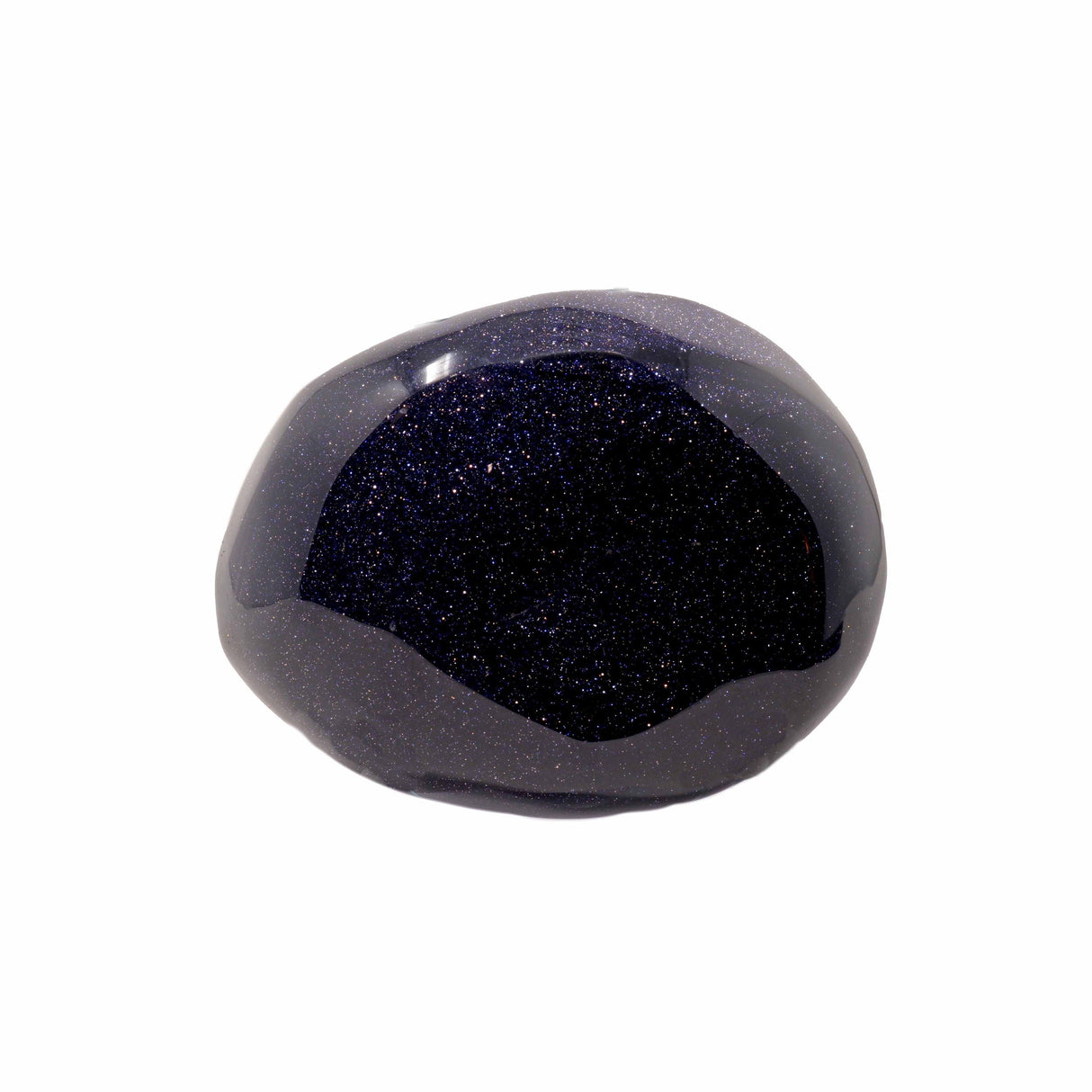 Blue Goldstone Therapy Stone