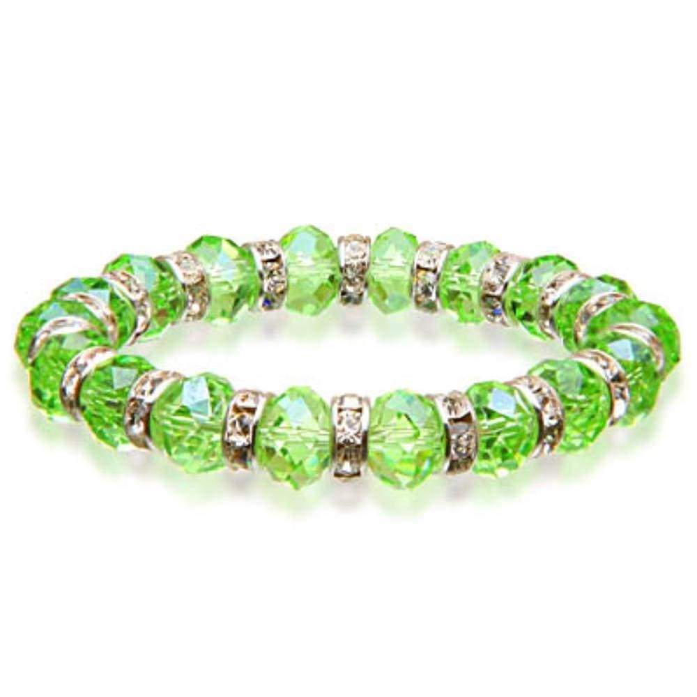 Crystal Bracelet - Peridot Color