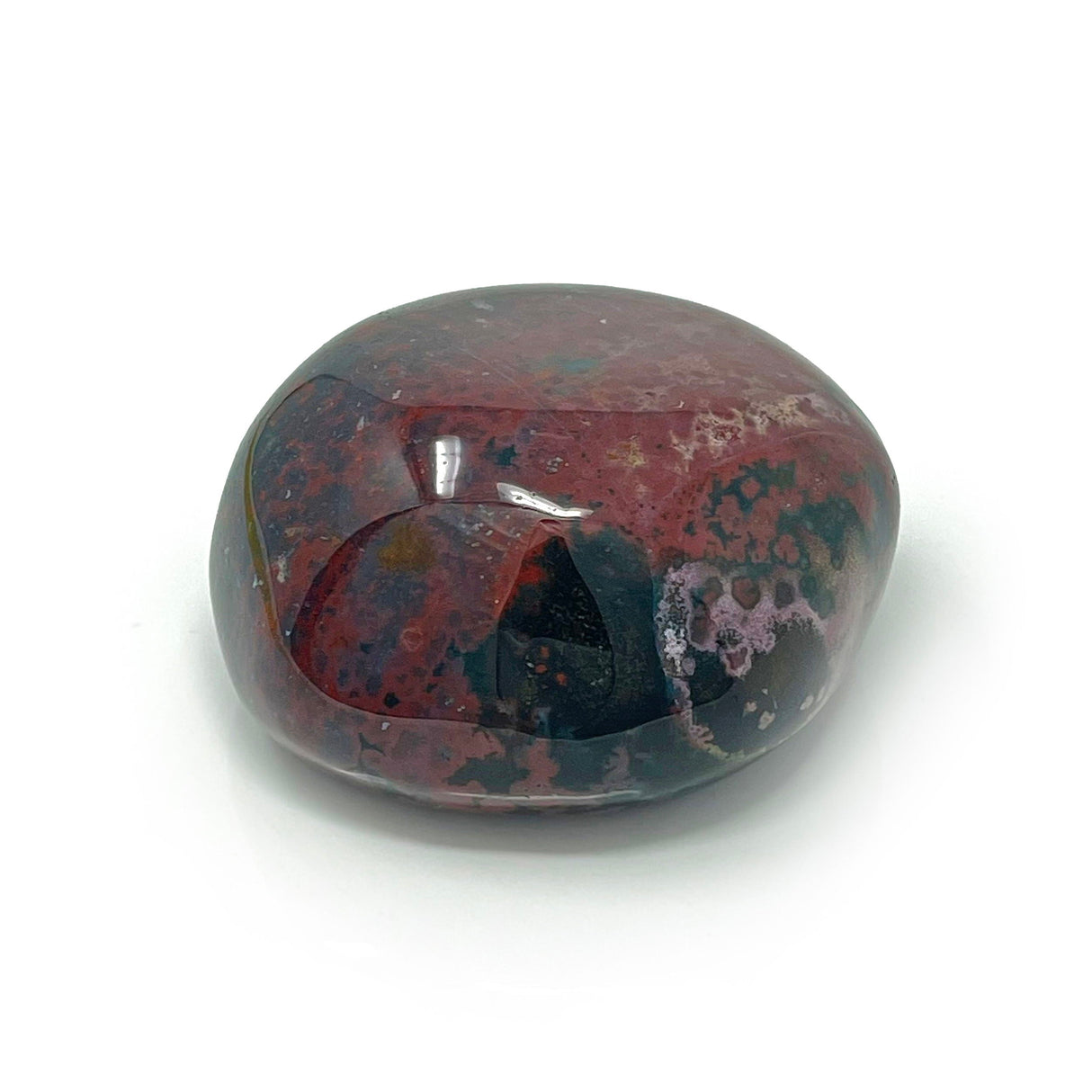 Orbicular-ocean Jasper Therapy Stone