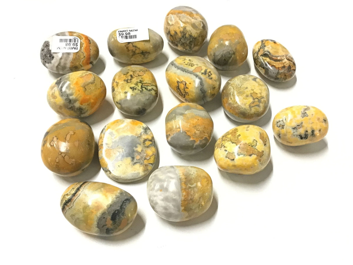 Tumbled Bumblebee Jasper