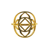 Root Chakra Silver Ring aka Base Chakra