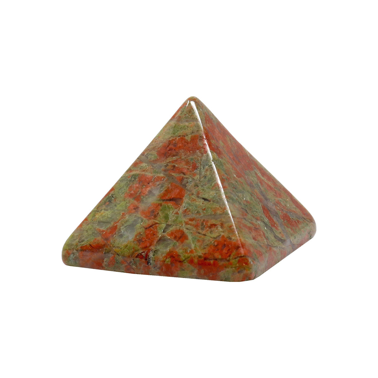 Unakite Pyramid 1"