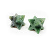Carved Crystal Merkaba Stars