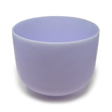 10" Gem Infused Quartz Singing Bowl Note B Amethyst
