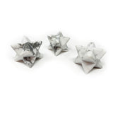 Carved Crystal Merkaba Stars
