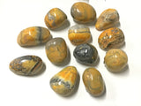 Tumbled Bumblebee Jasper Small