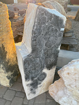 Cosmic Zebra Onyx Fountain - Angular Top With 2 Holes