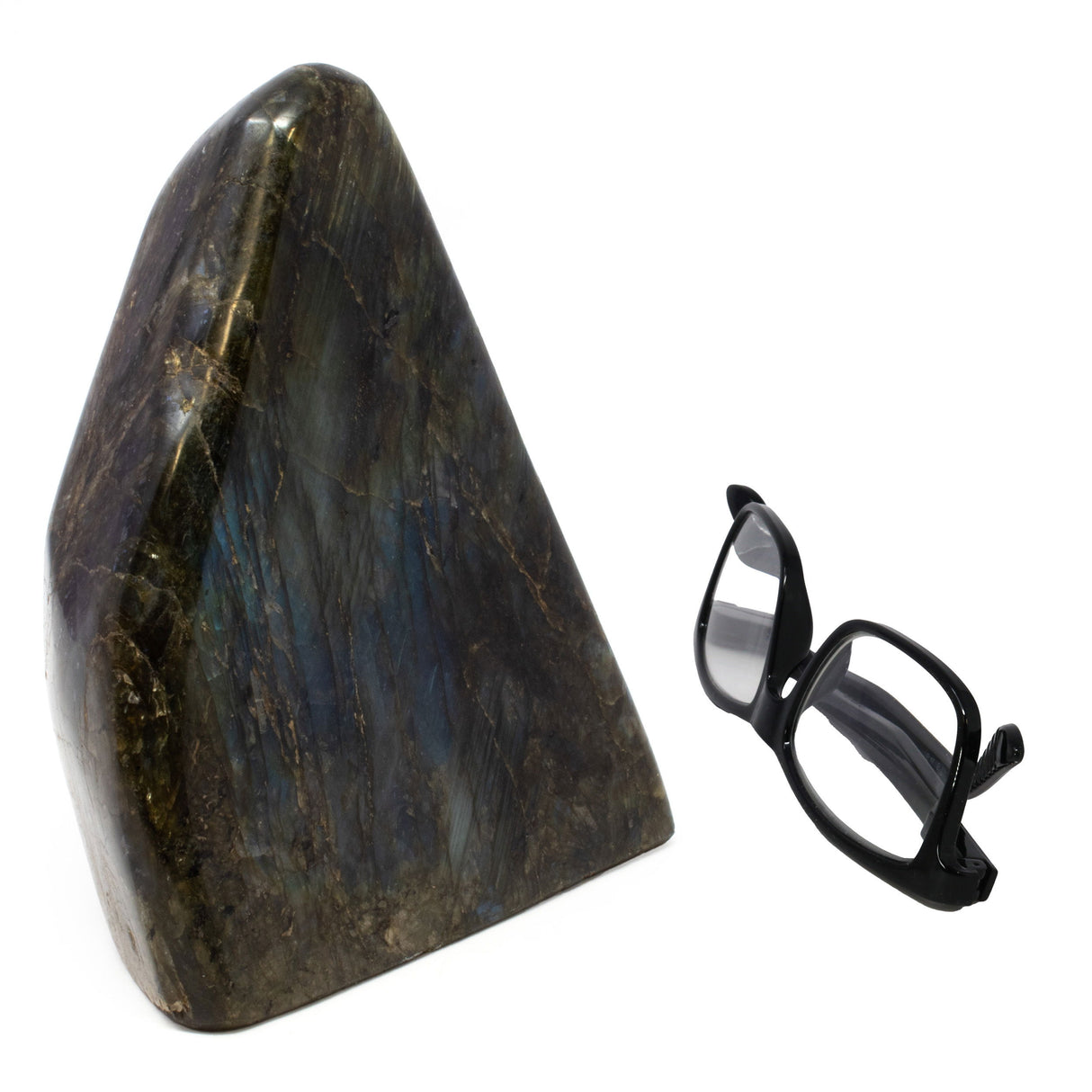 Labradorite Freeform Polished with Cut Base