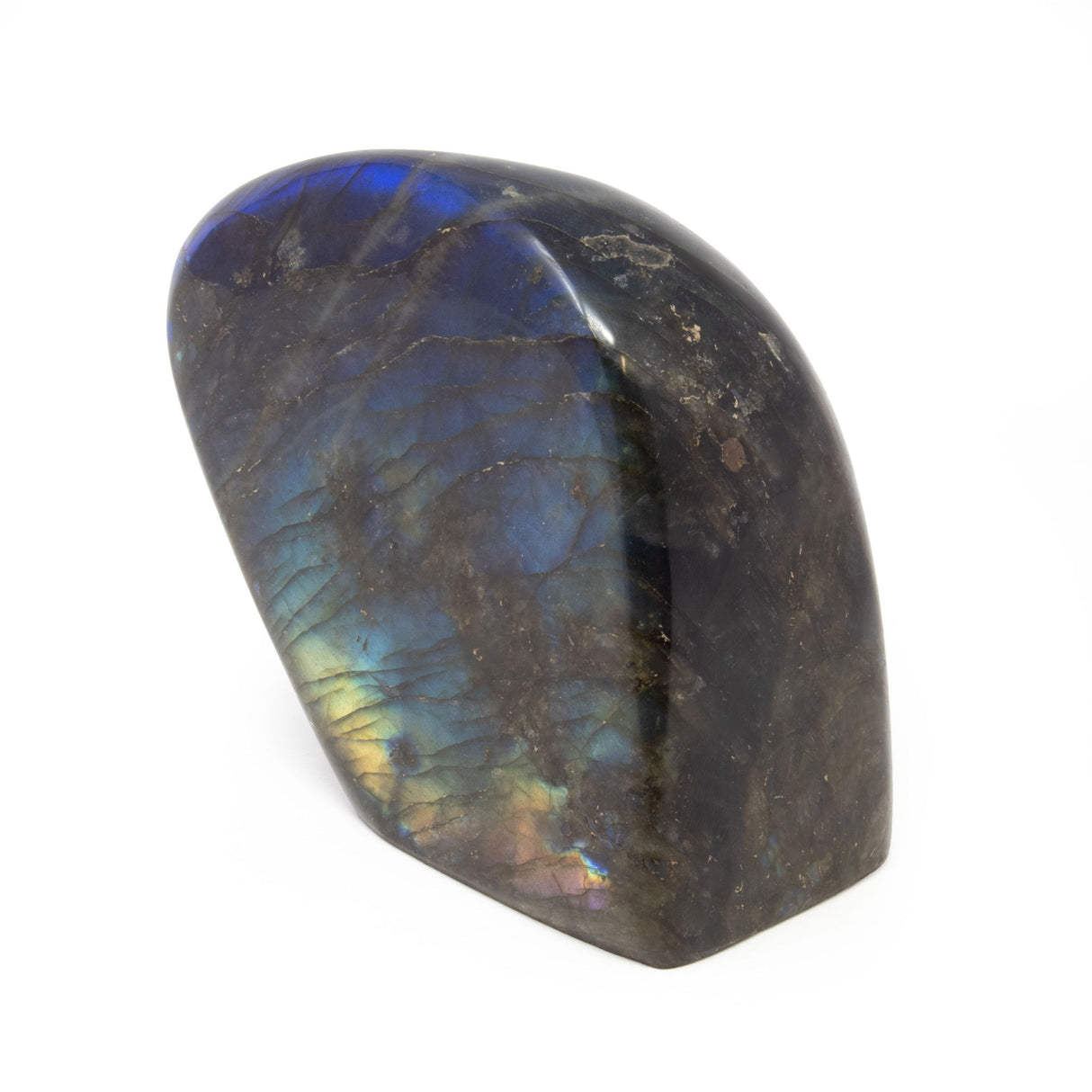 Labradorite Freeform Polished with Cut Base